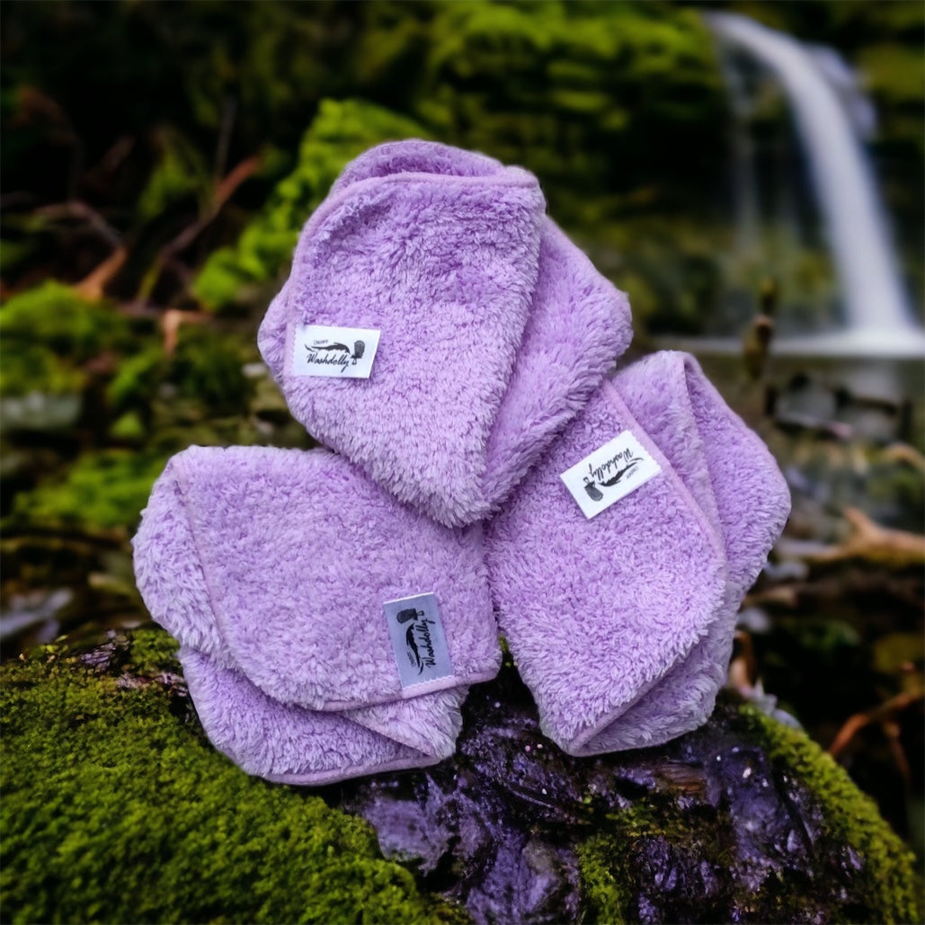 COTTON WILD FLOWER - SMALL PURPLE
