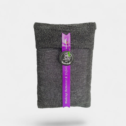 LUXE EXFOLIATOR BAG - WITH SMALL WASHDOLLY CLOTHS